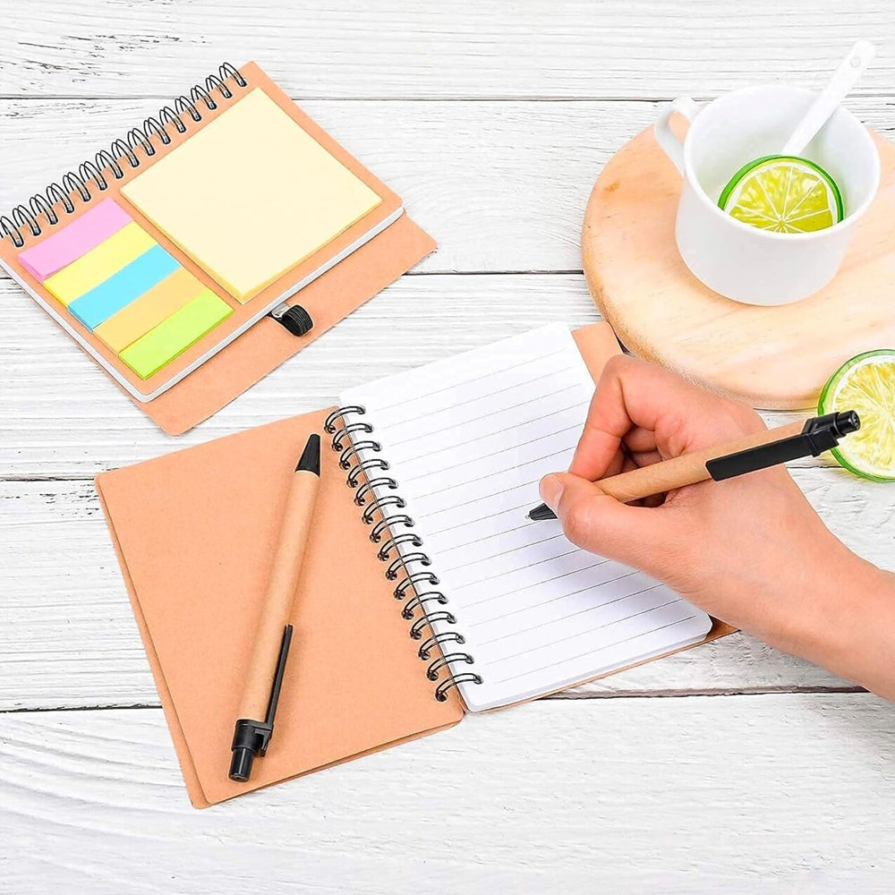 36-Pack Inspirational Spiral Notebooks with Sticky Note Pads & Ballpoint Pens - Motivational Journals for Teachers, Nurses, Coworkers - Employee Appreciation Thank You Gift Set
