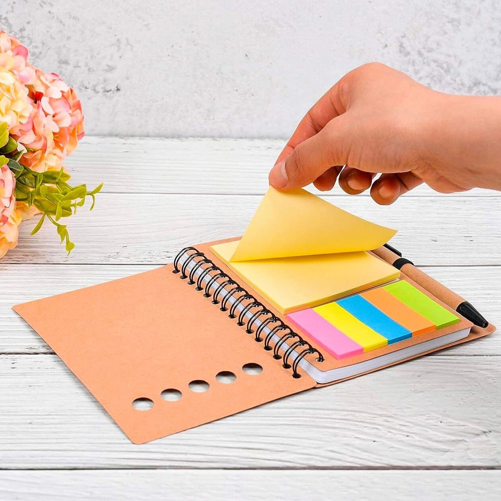 36-Pack Inspirational Spiral Notebooks with Sticky Note Pads & Ballpoint Pens - Motivational Journals for Teachers, Nurses, Coworkers - Employee Appreciation Thank You Gift Set